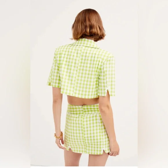 For Love and Lemons Maureen Mini Skirt NWT Size M - Picture 4 of 11